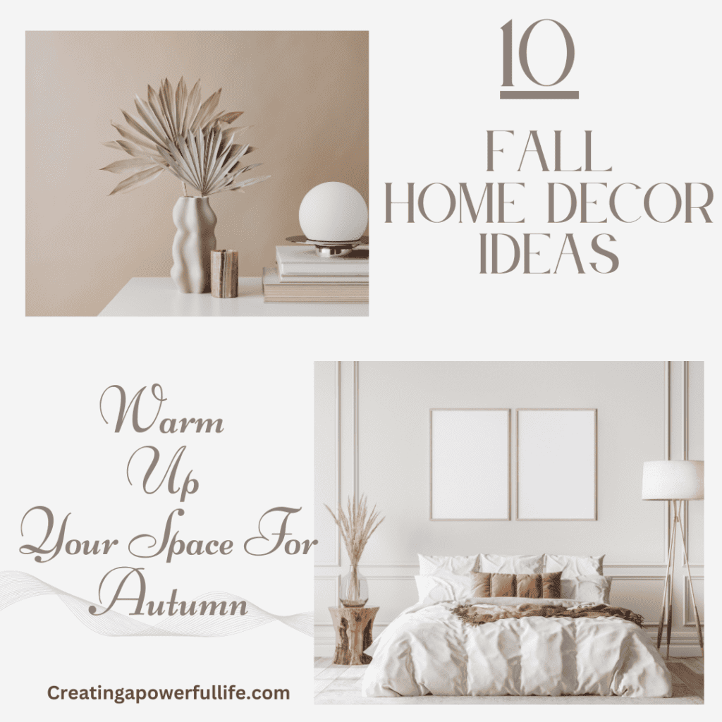 10 Fall Home Decor Ideas